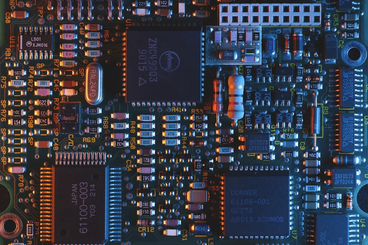 Elektronik devre kartı ve bileşenleri